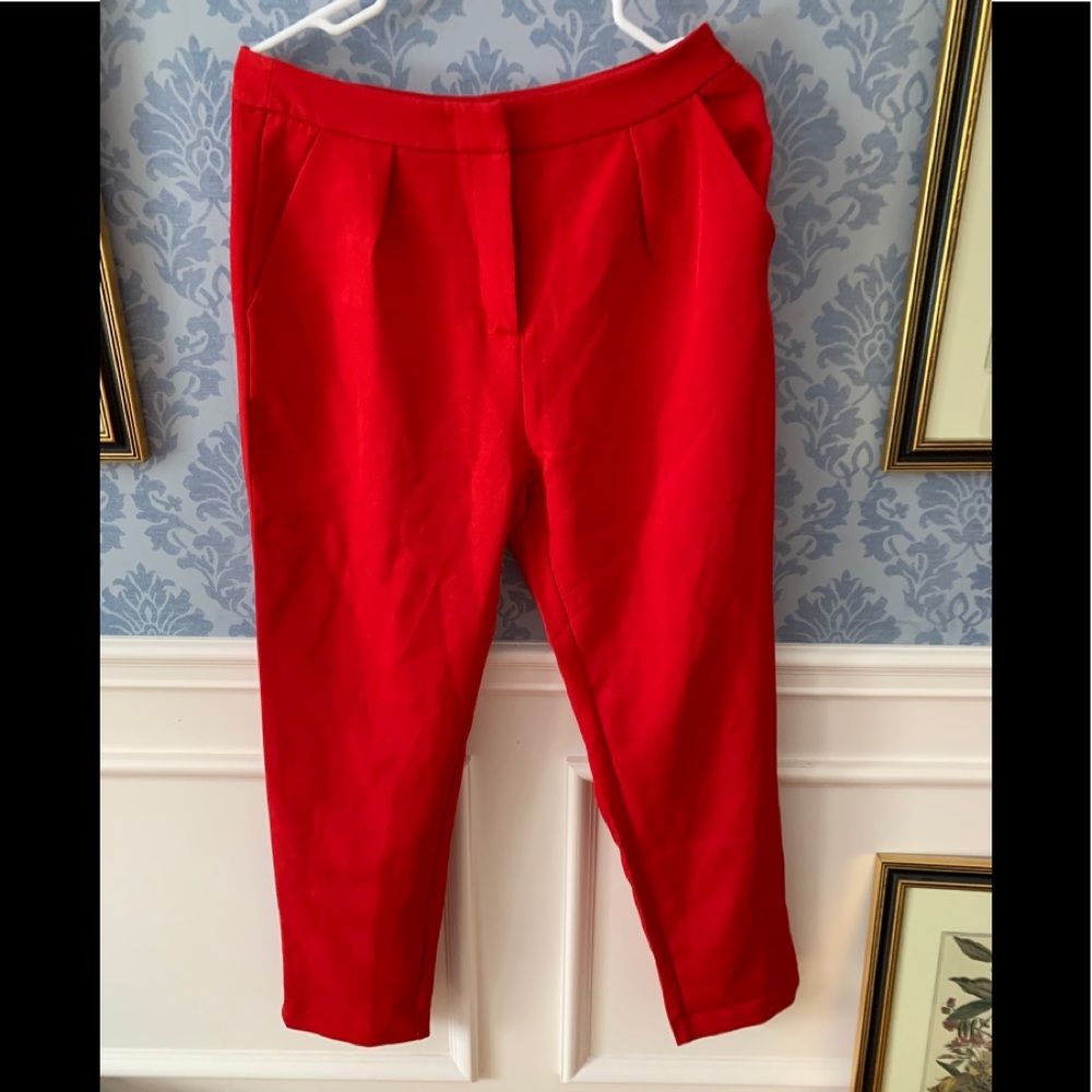 NWT red show pow pants